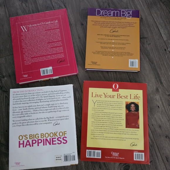 Oprah Life Guide 4 Table Books - Picture 2 of 6